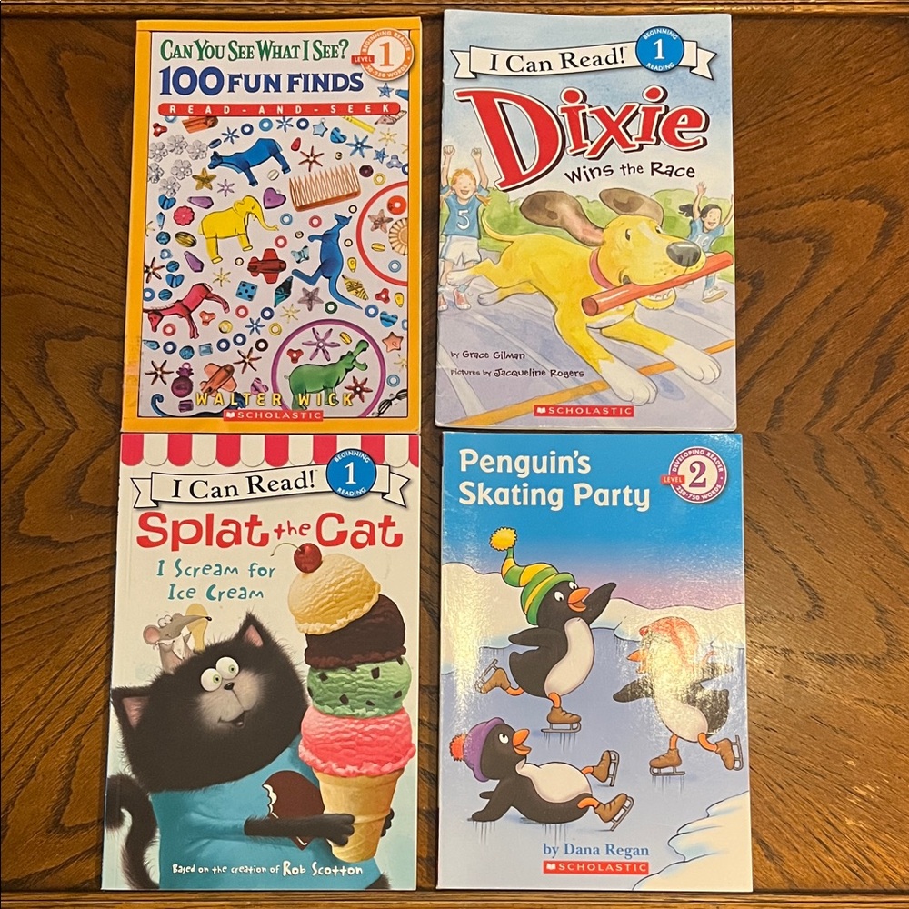 Learn to Read kids books | set of 4 readers | level 1 & 2